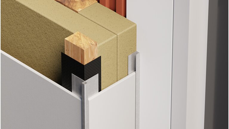 Wandisolierung Querschnitt Darstellung